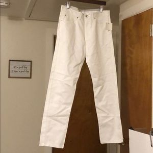 White Calvin Klein Jeans